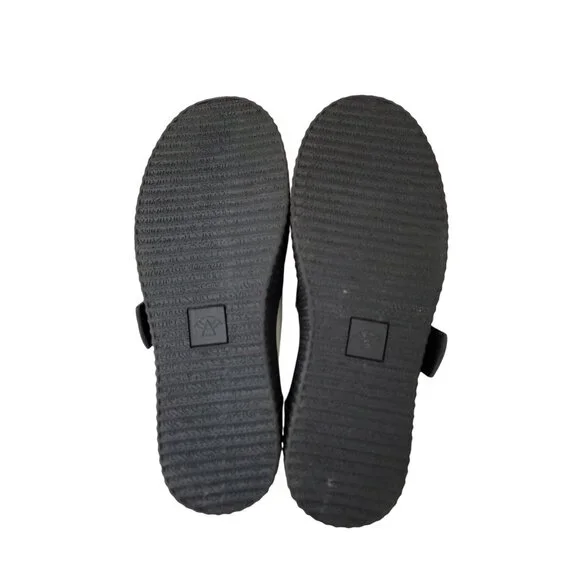 STRANGE CVLT Vegan Leather Black & White Mary Jane Platform Shoes Women's 9M - Picture 7 of 9